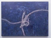 Fragile Tile, Encaustic 24
